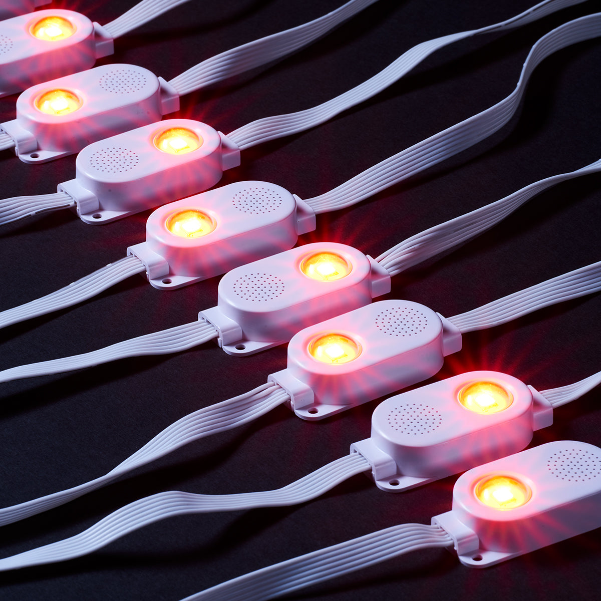 Smart LED String Lights with Speakers