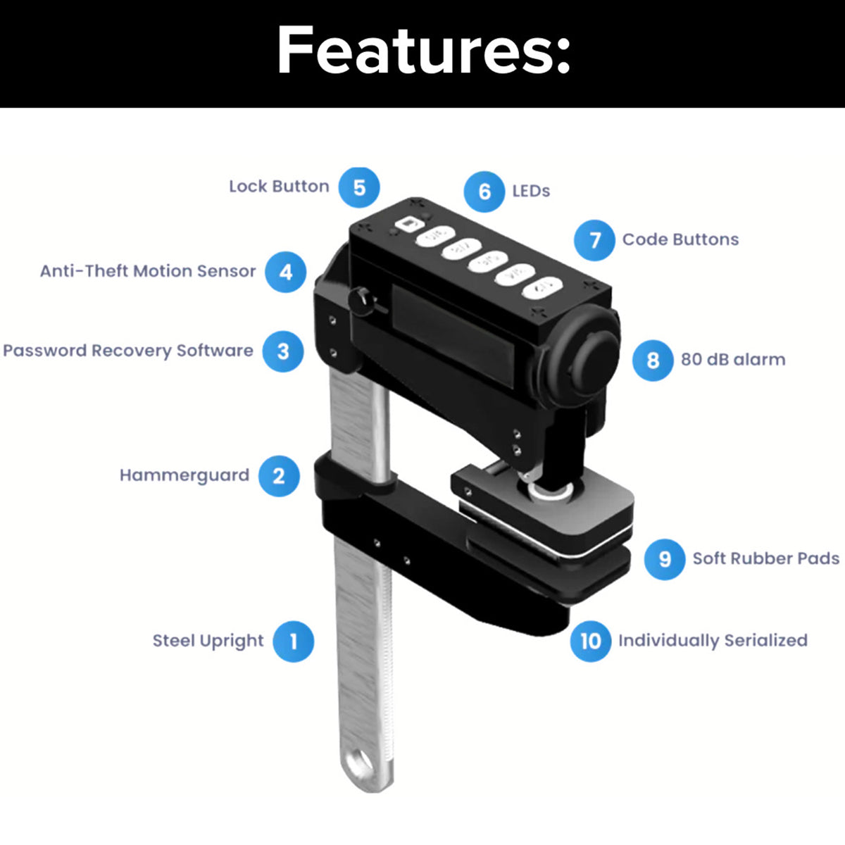 Universal Anti-Theft Laptop Lock