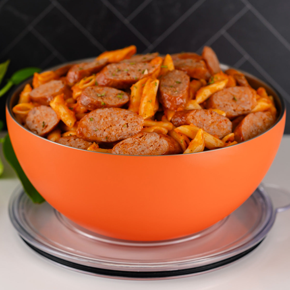 Vacuum-Insulated Serving Bowl