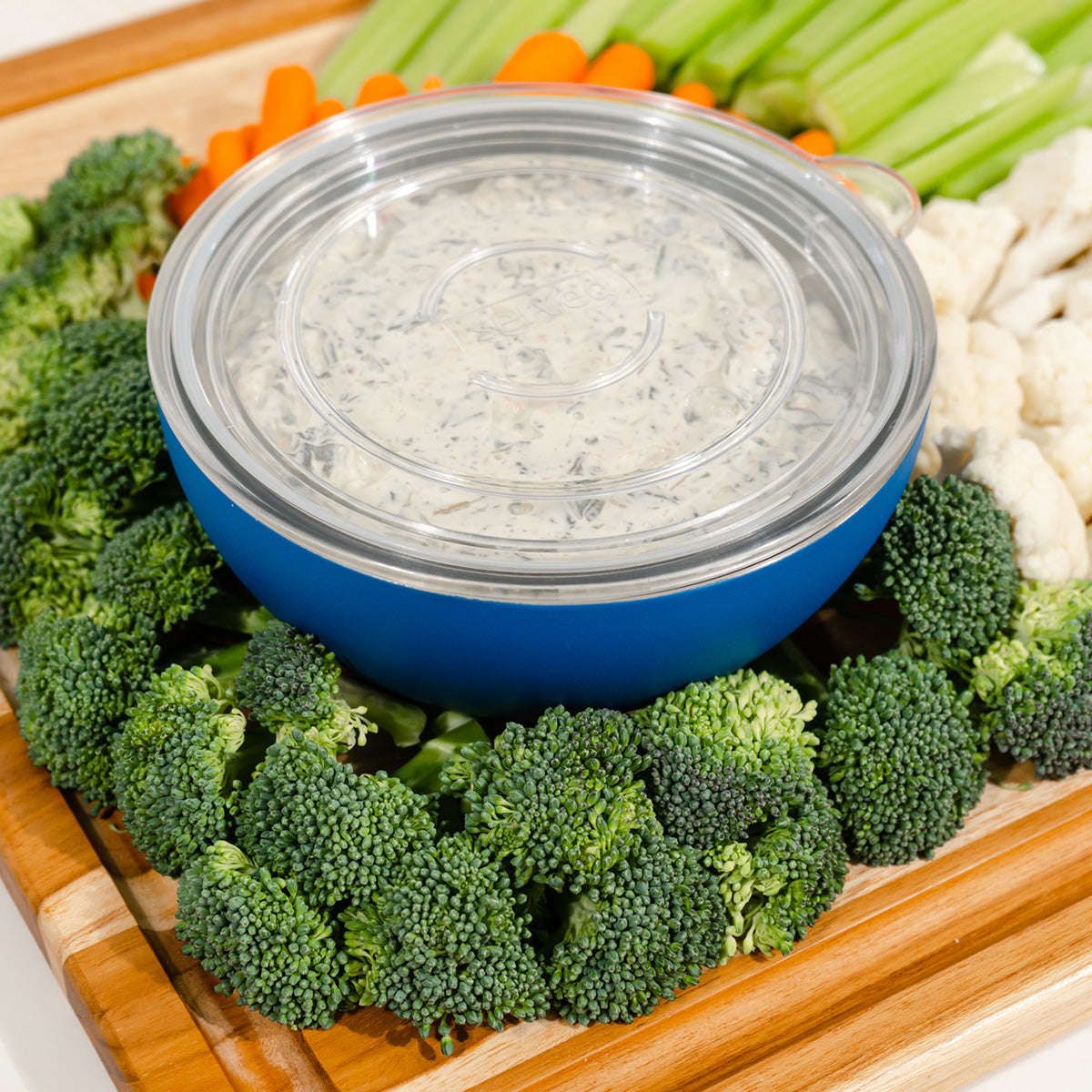 Vacuum-Insulated Serving Bowl