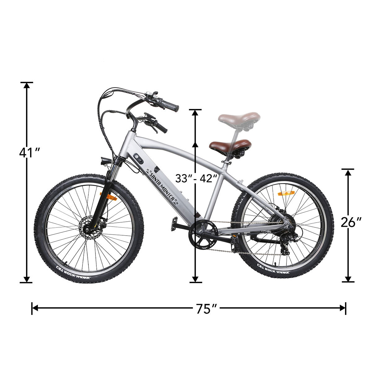 NAKTO Santa Monica Electric Bike