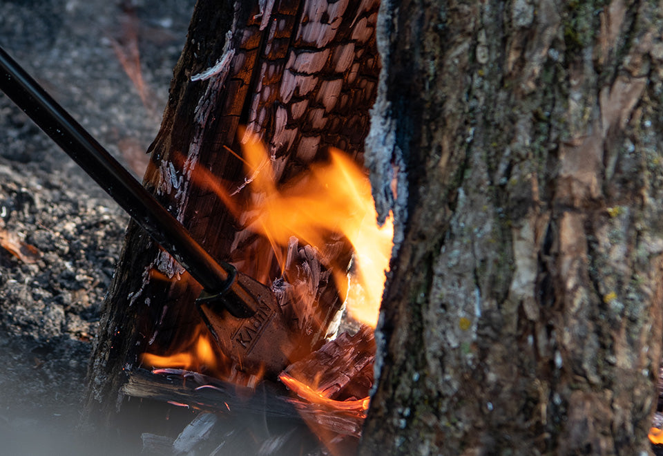 Extendable Fire Poker and Blower