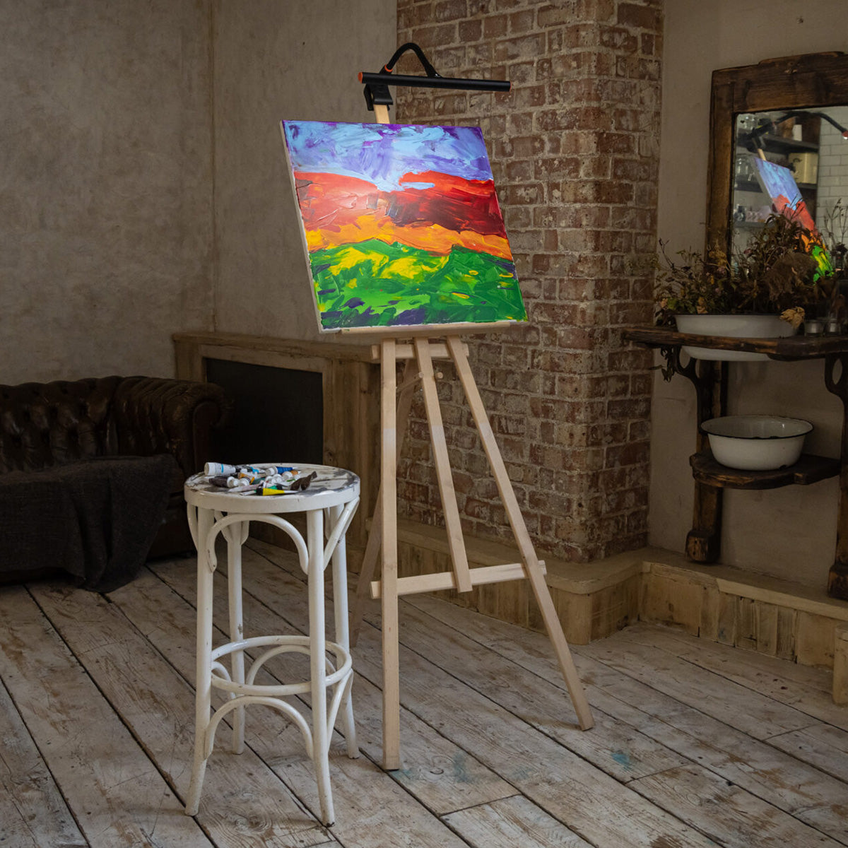 Clip-On LED Easel Lamp
