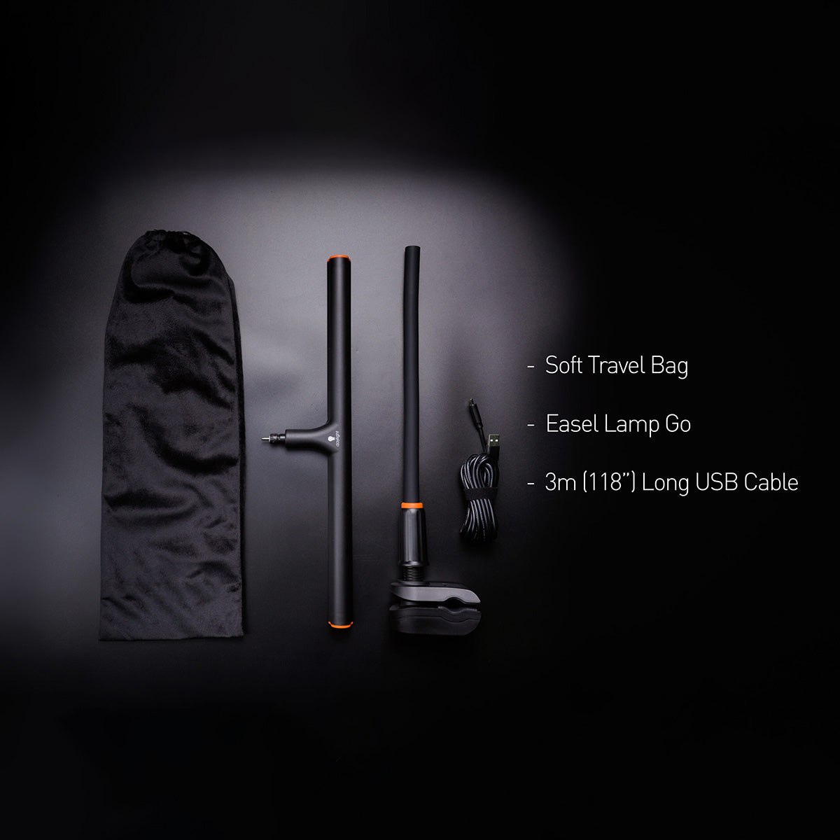 Clip-On LED Easel Lamp