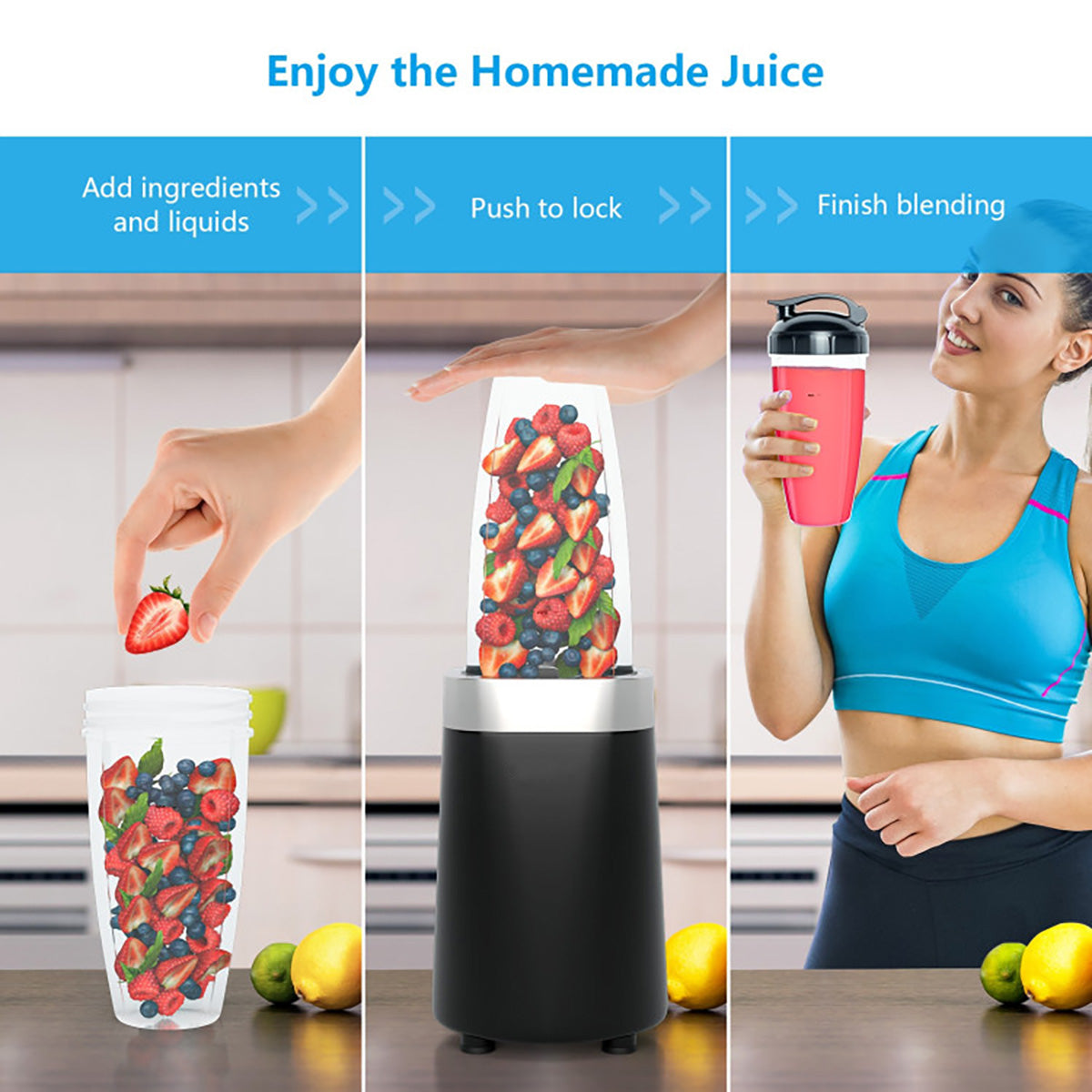 High-Powered Portable Blender