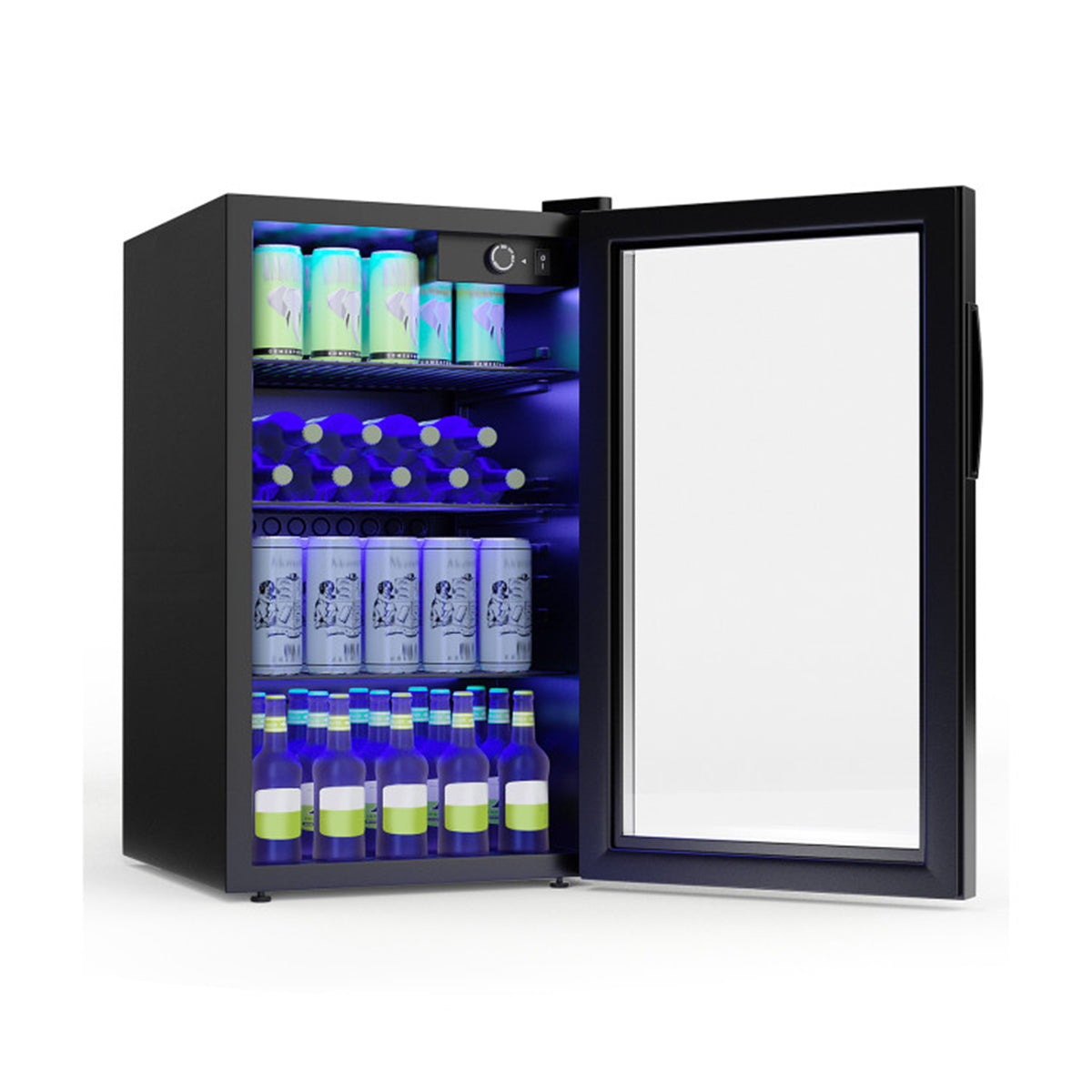 120 Can Beverage Refrigerator with Glass Door