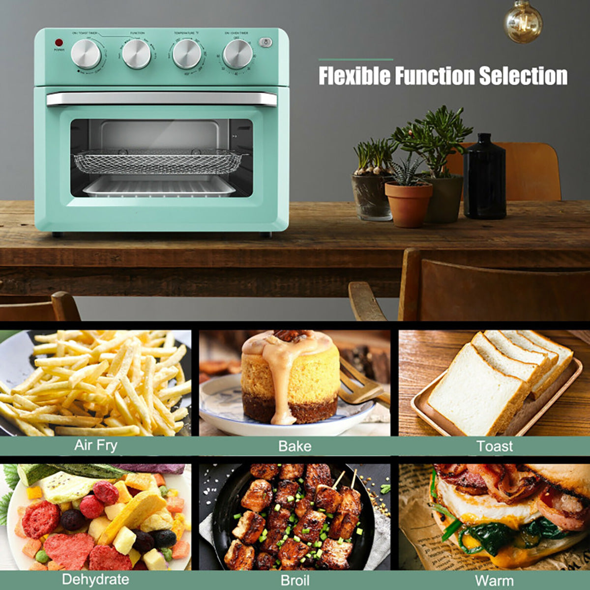 7-in-1 Convection Air Fryer Toaster Oven