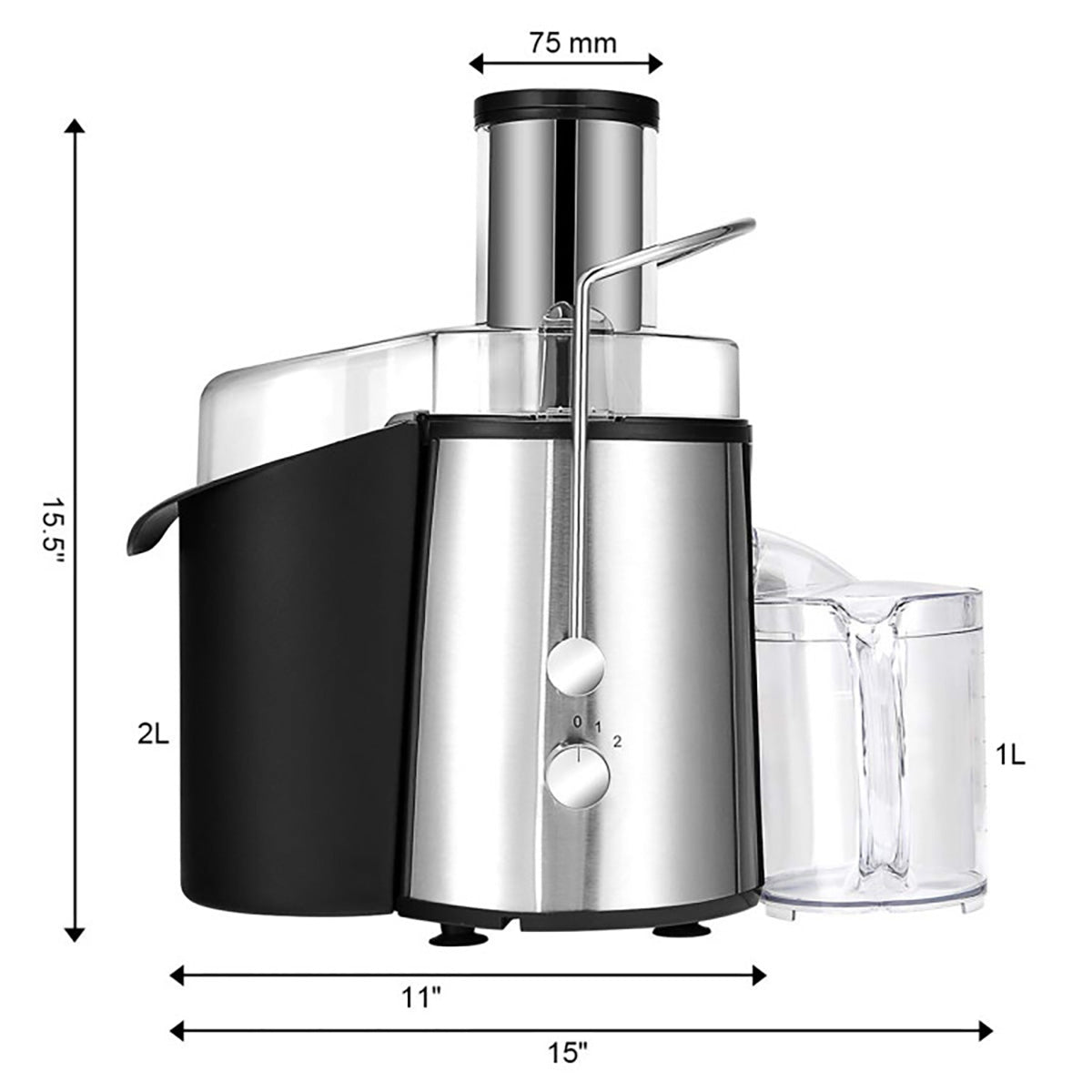 2-Speed Electric Juice Press