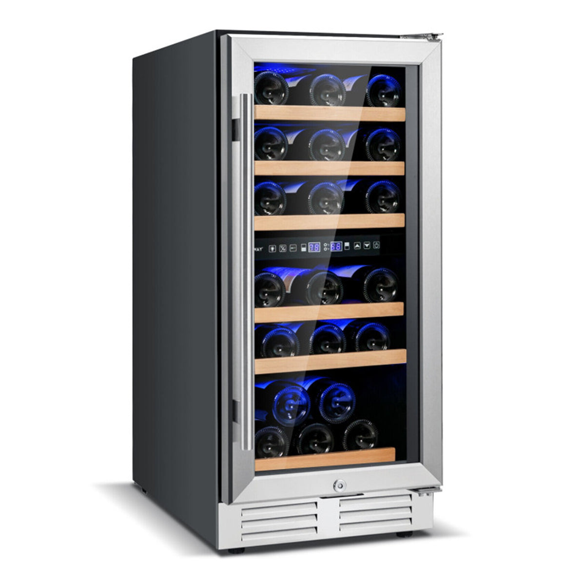 30-Bottle Dual Zone Freestanding Wine Cooler