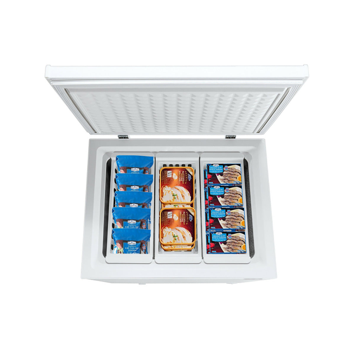 5 Cu. Ft. Chest Freezer with 3 Removable Storage Baskets
