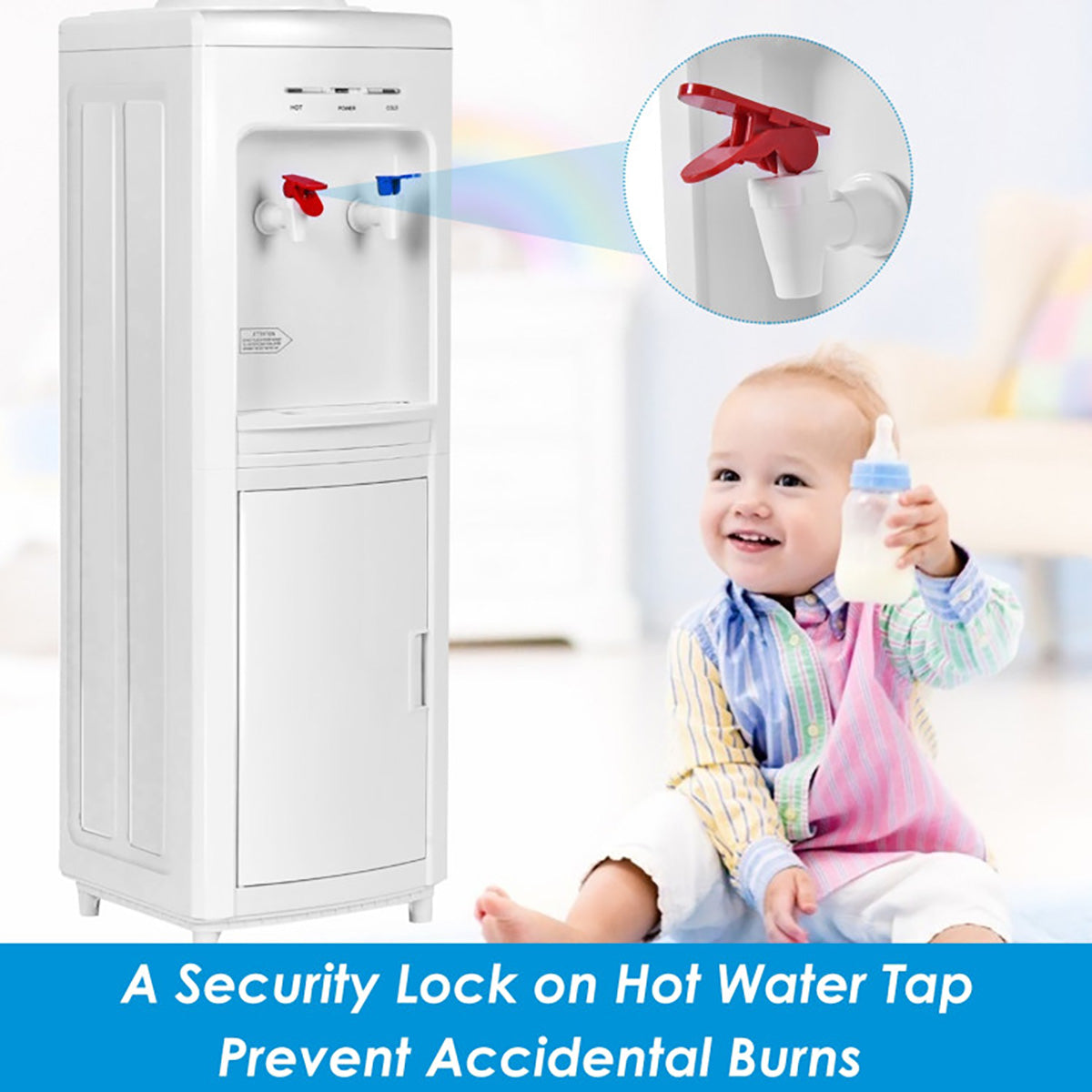 5-Gallon Hot and Cold Water Dispenser