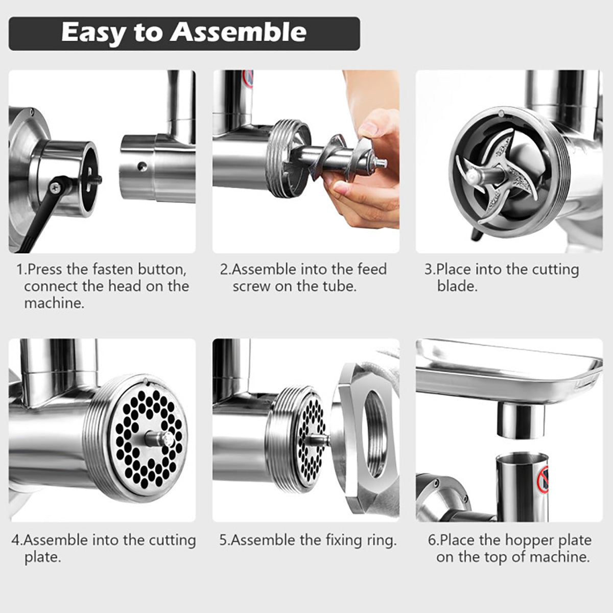 Commercial Grade Heavy Duty Meat Grinder