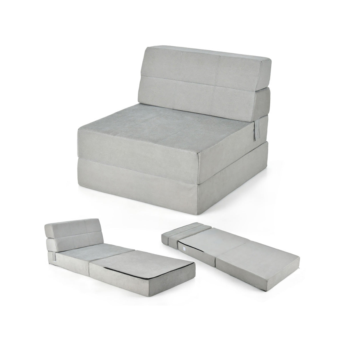 Tri-Fold Sleeper Sofa Bed