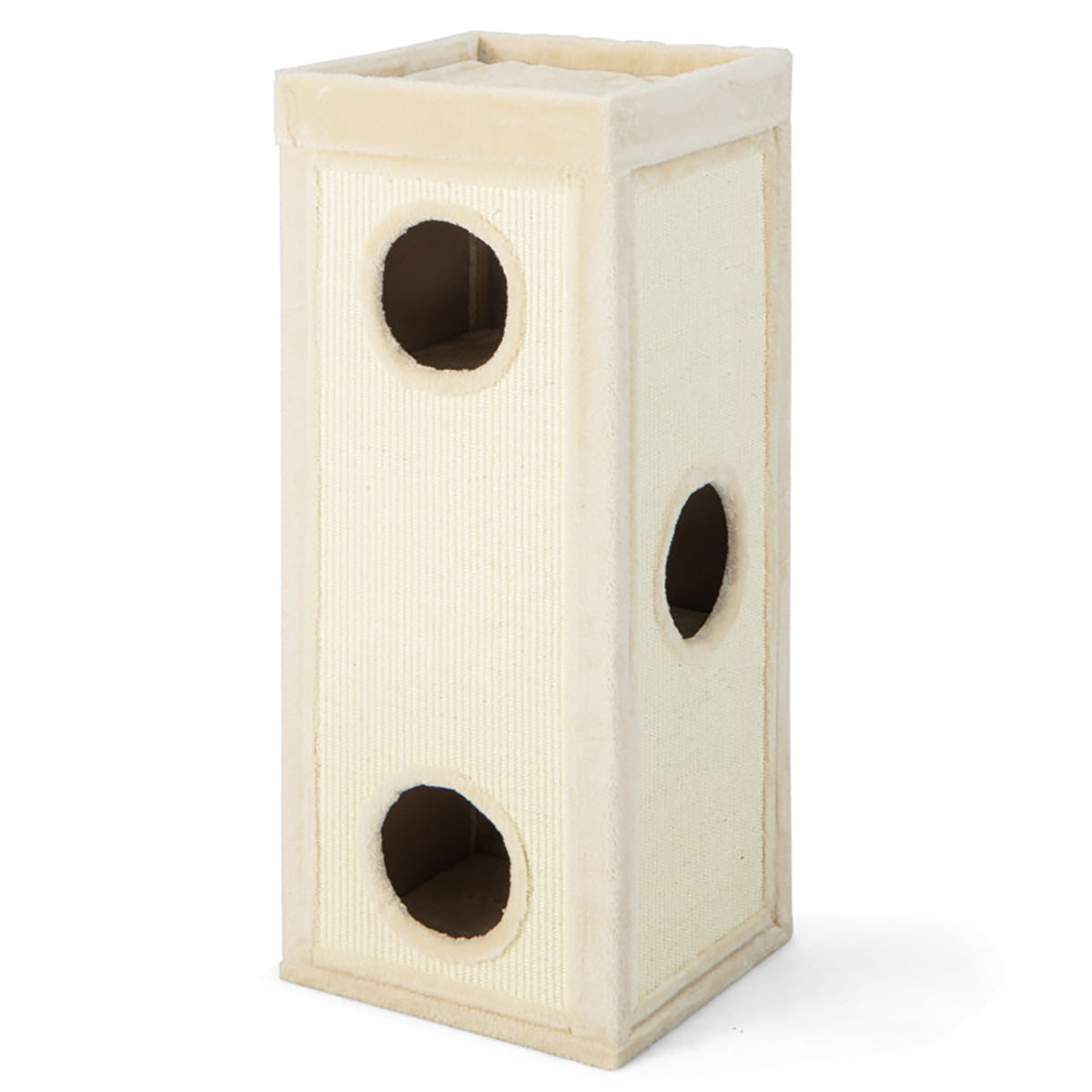 39'' Hideaway Cat Condo with Scratching Posts