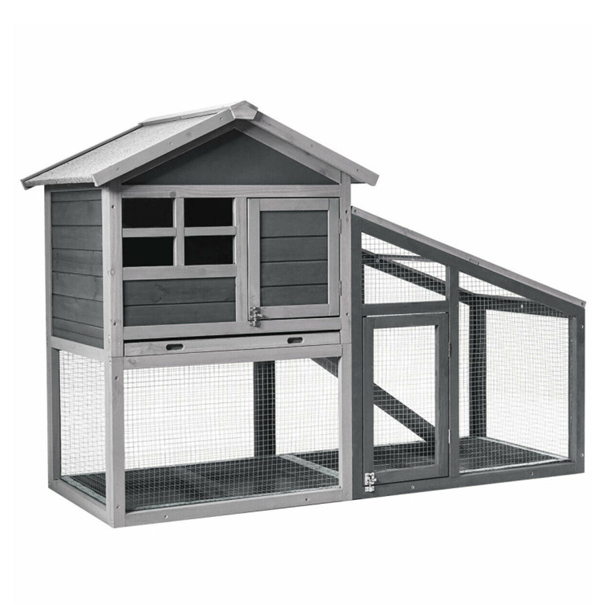 56.5’’ Wood Small Animal Hutch