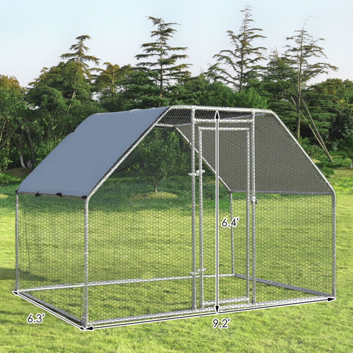 Large Walk In Chicken Run Cage