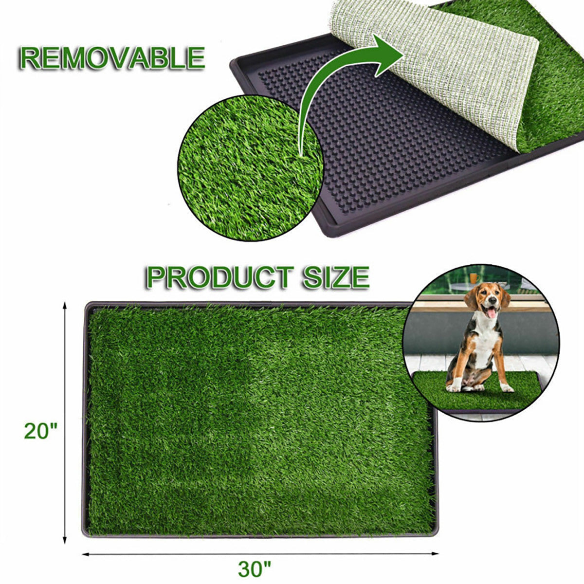 Artificial Grass Puppy Potty Trainer