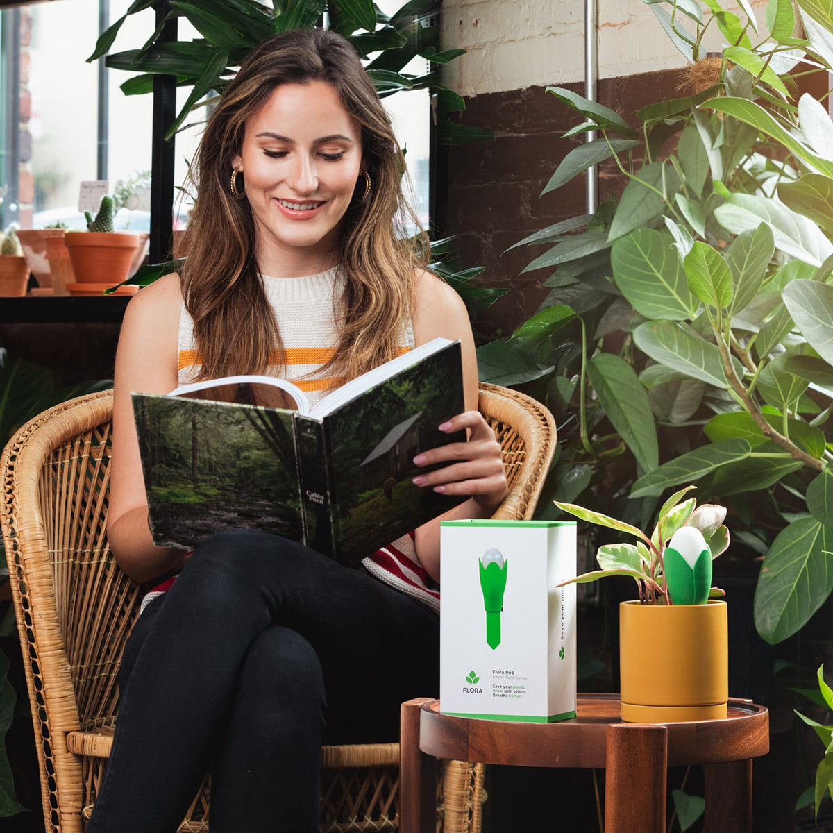 Flora Pod™ Smart Plant Monitor