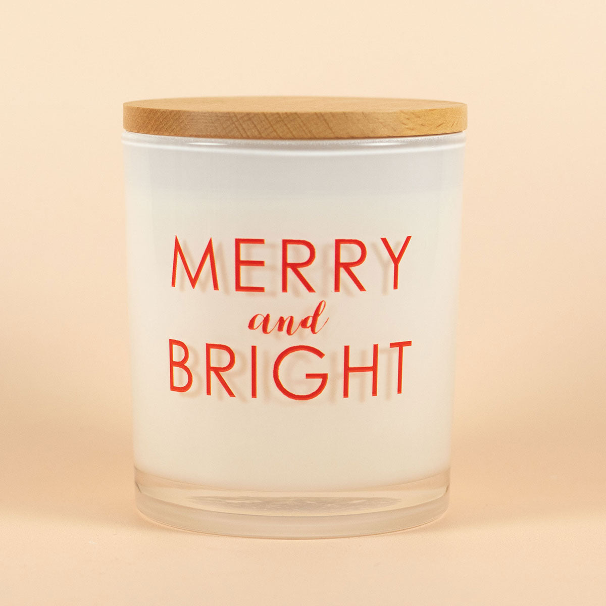 Christmas Printed Candles (3 Pack)