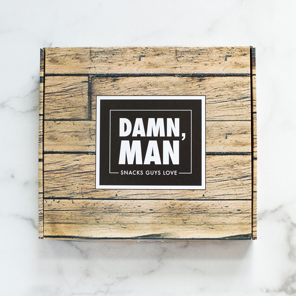 Damn, Man Gourmet Beef Sticks and Nuts Box