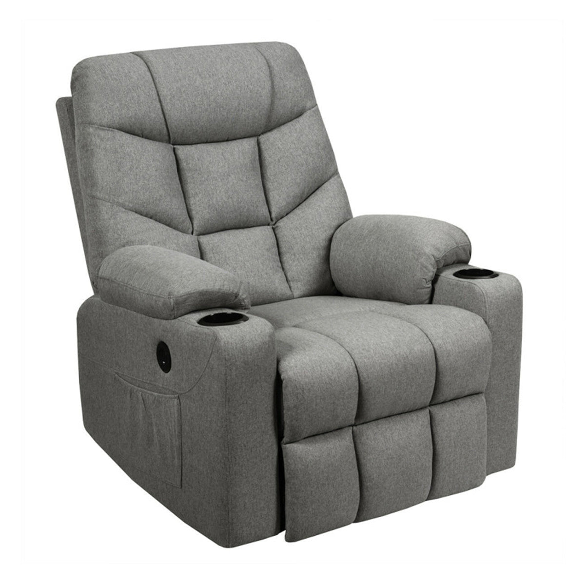 Electric Power Lift Heated Massage Chair Recliner