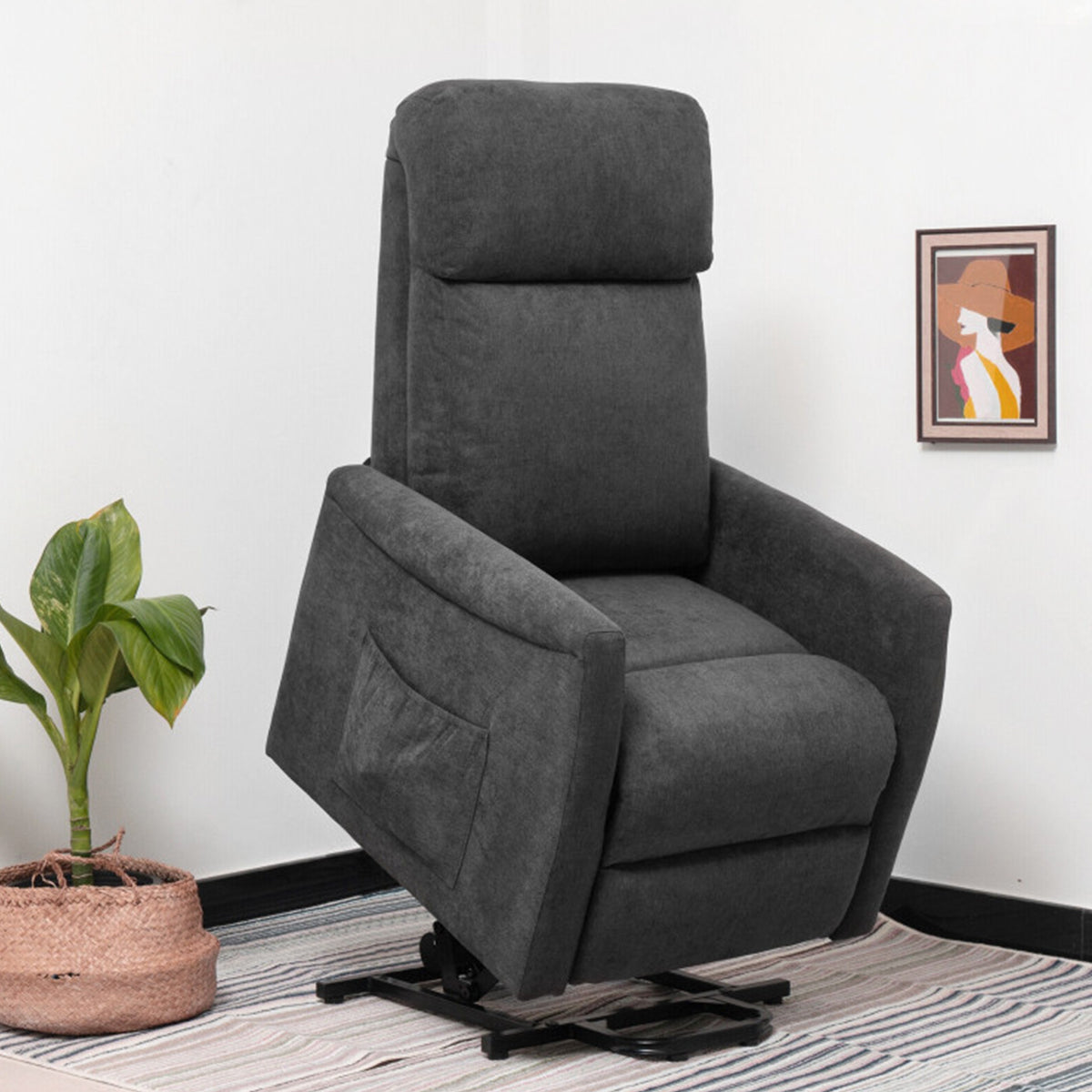 Electric Power Lift Recliner with Remote Control