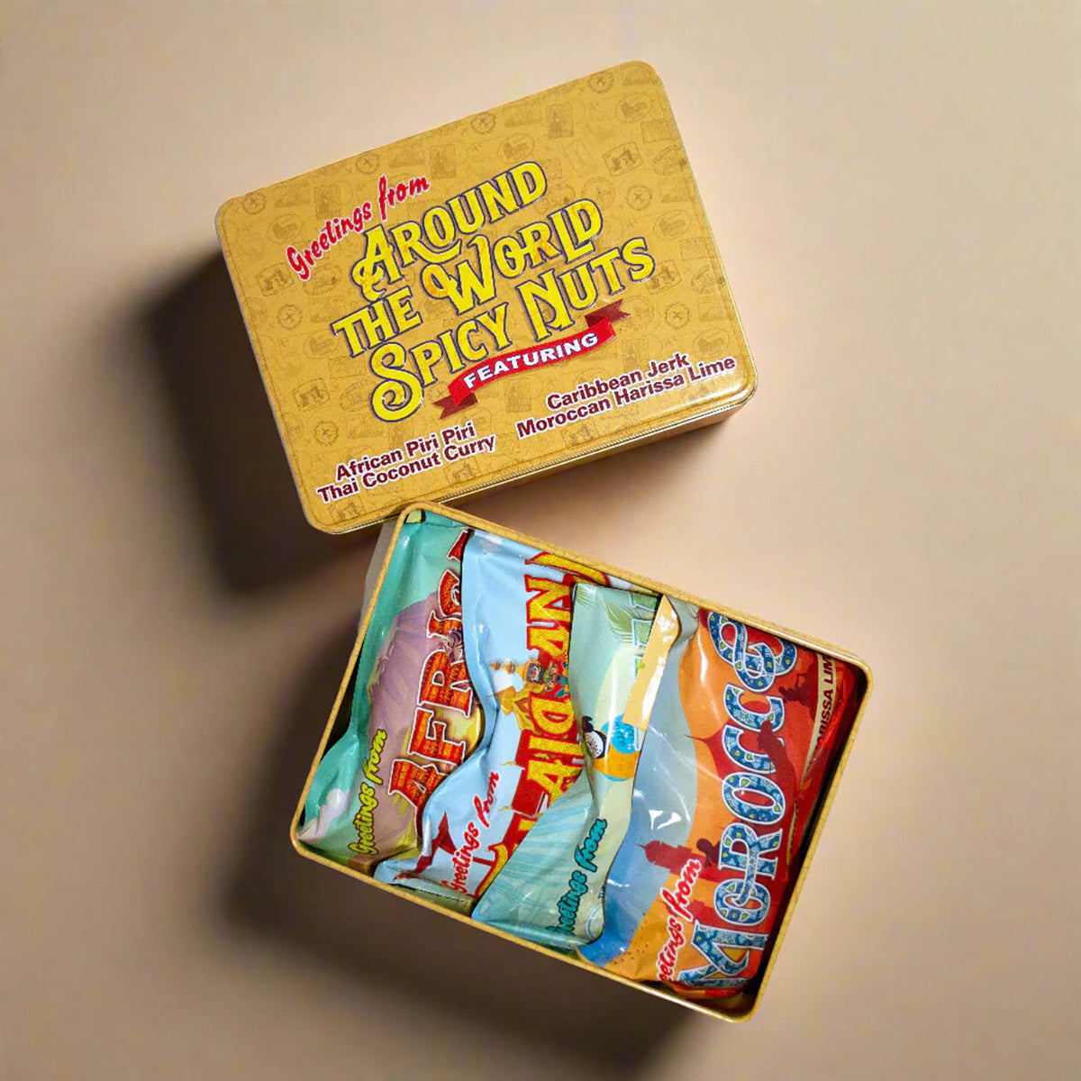 Sugar Plum Around the World Spicy Nut Sampler