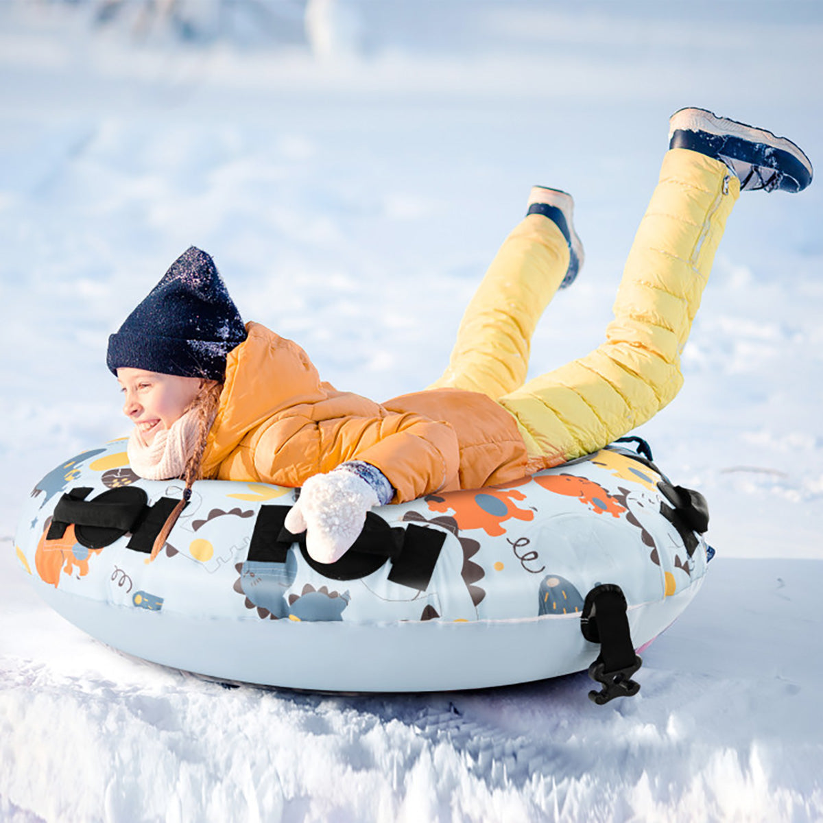 52'' Heavy-Duty Inflatable Snow Sled