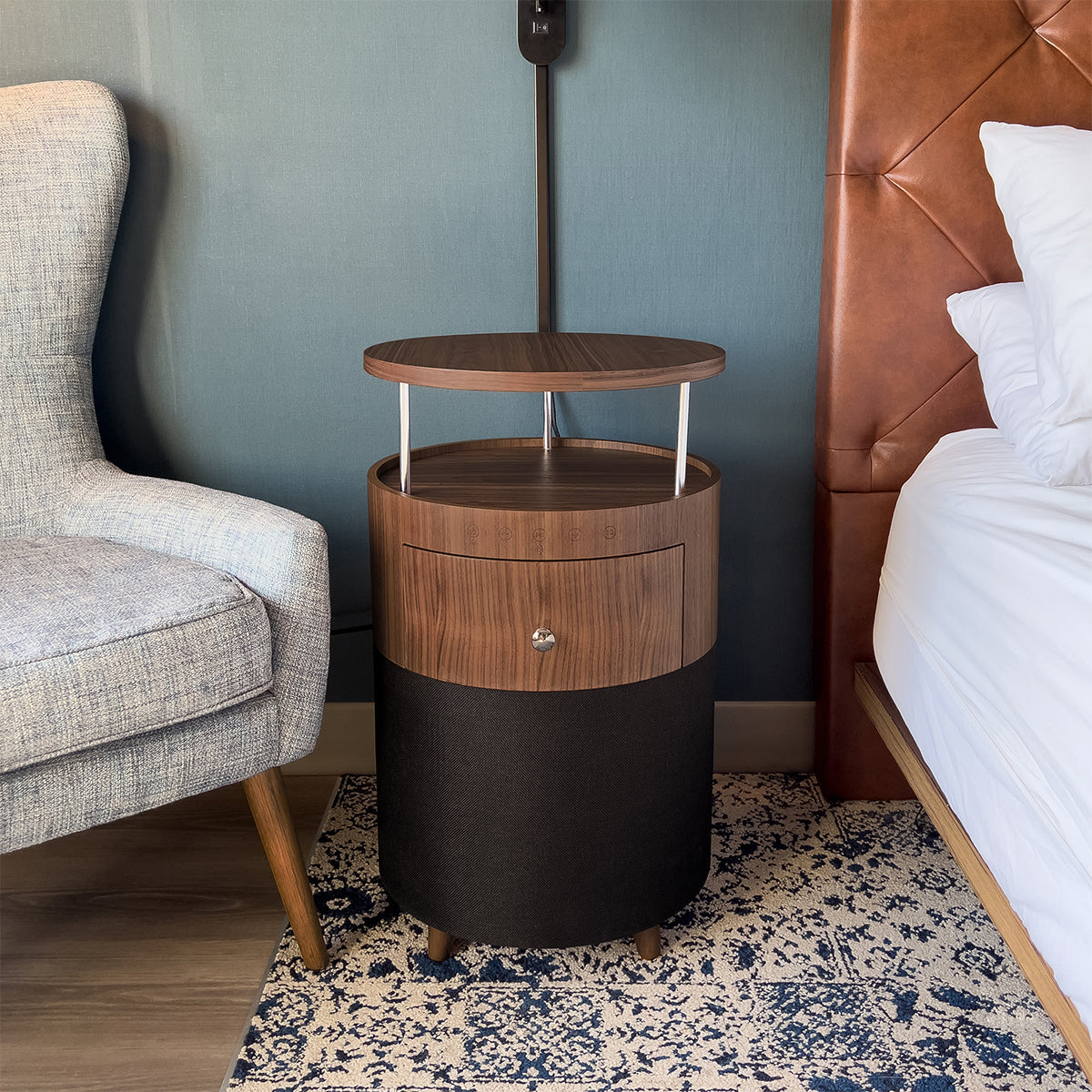 Halo Bluetooth Side Table Speaker