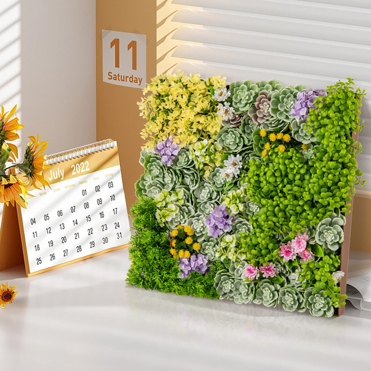 3D Hanging Succulents (Set of 2)