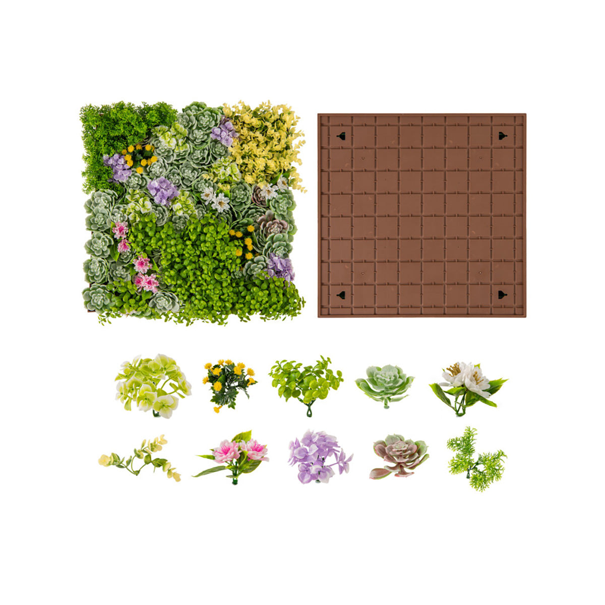 3D Hanging Succulents (Set of 2)