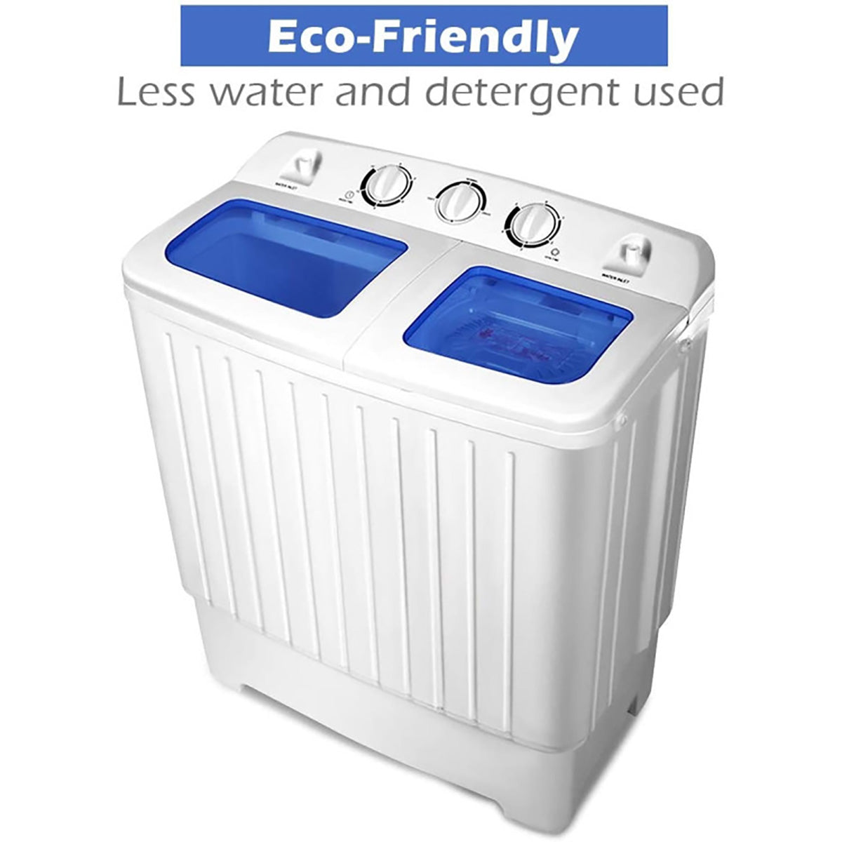 Compact Twin Tub Washing Machine Spin Dryer