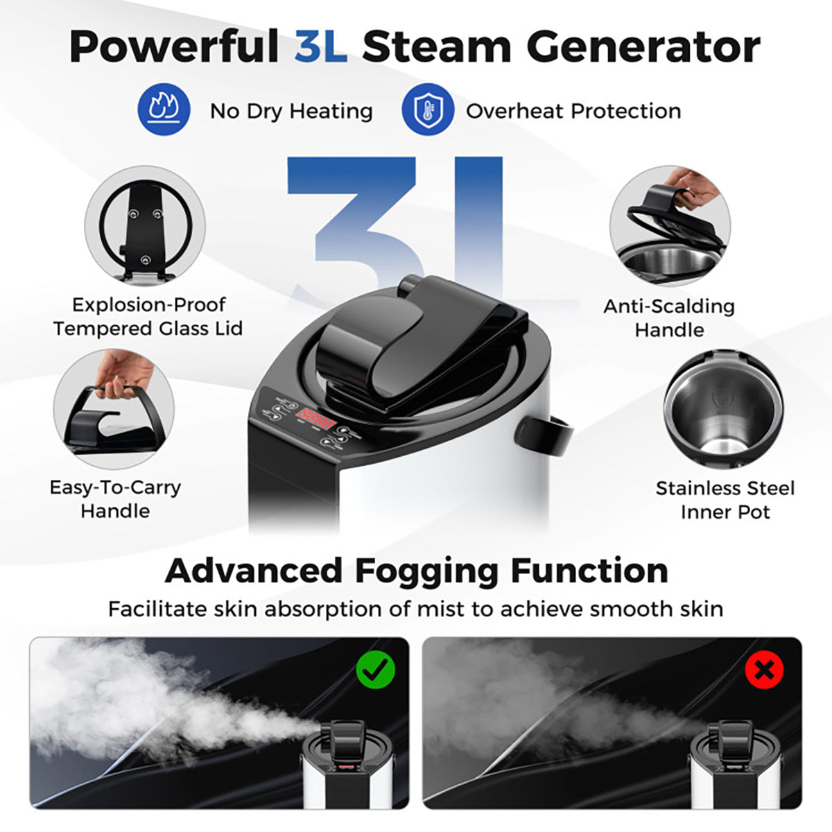 Portable Full Body Steam Sauna
