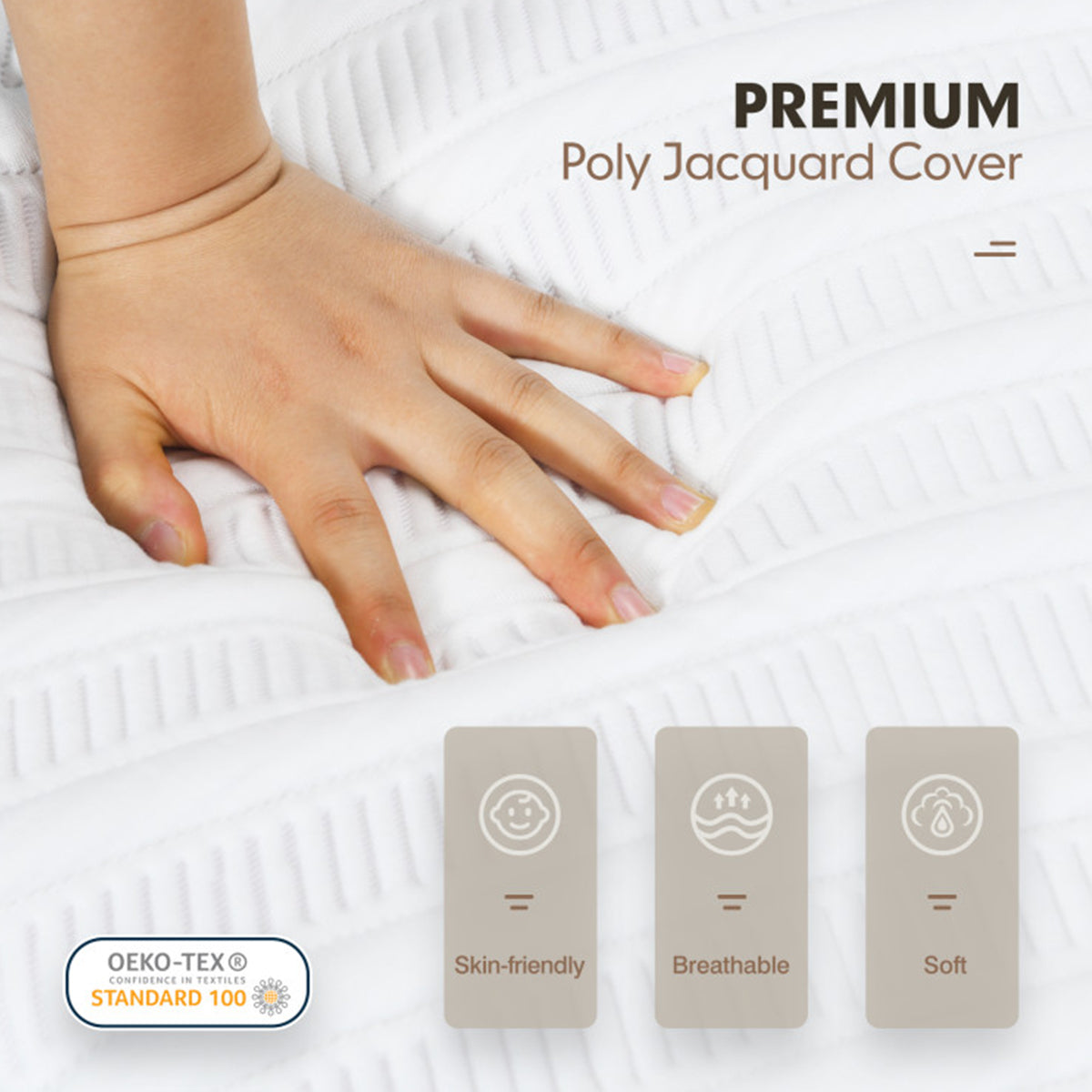 Full-Sized Memory Foam Gel Mattress