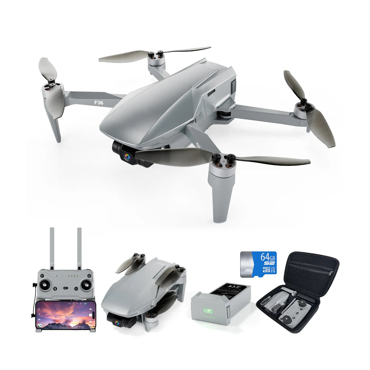 First-Person View 4K UHD Camera Drone