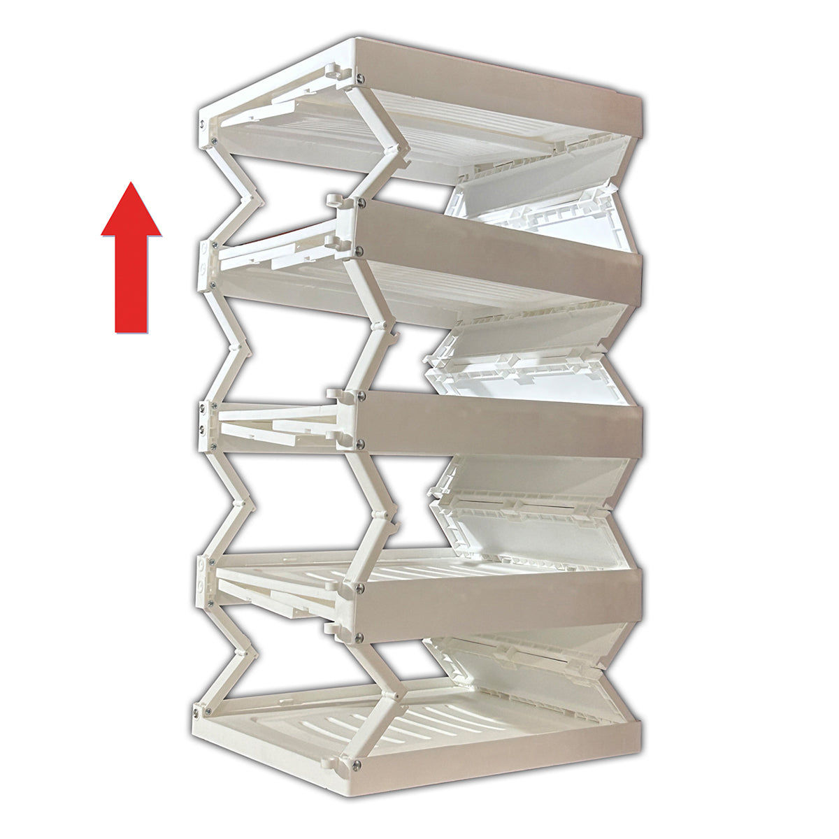 Collapsible Multi-Use Storage Shelf