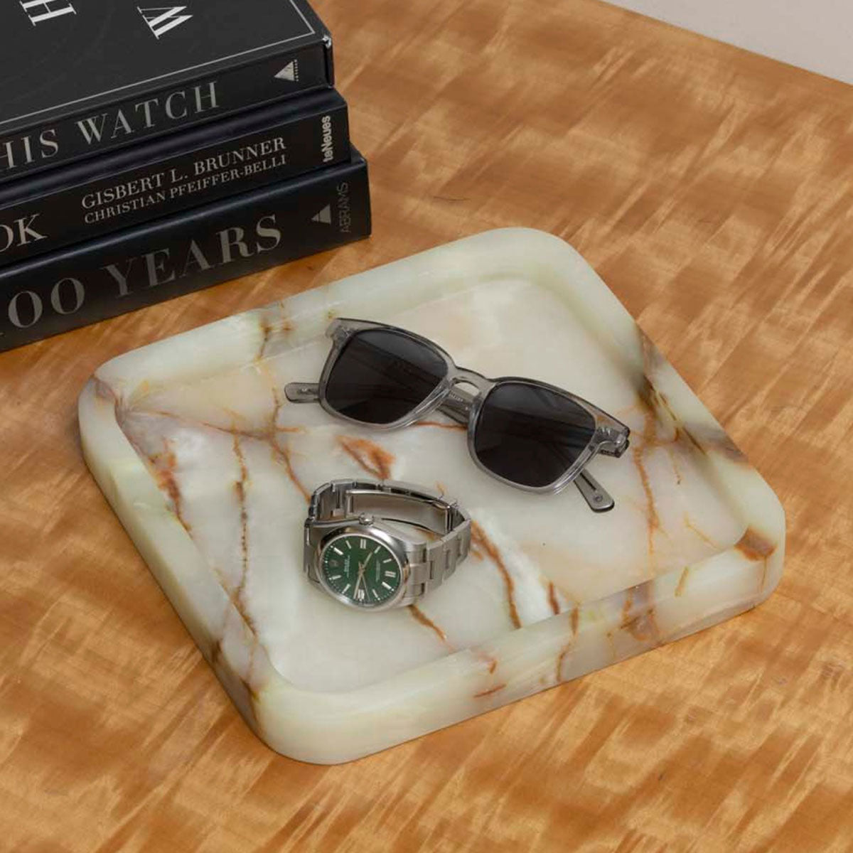 Genuine Marble Catch-All Tray
