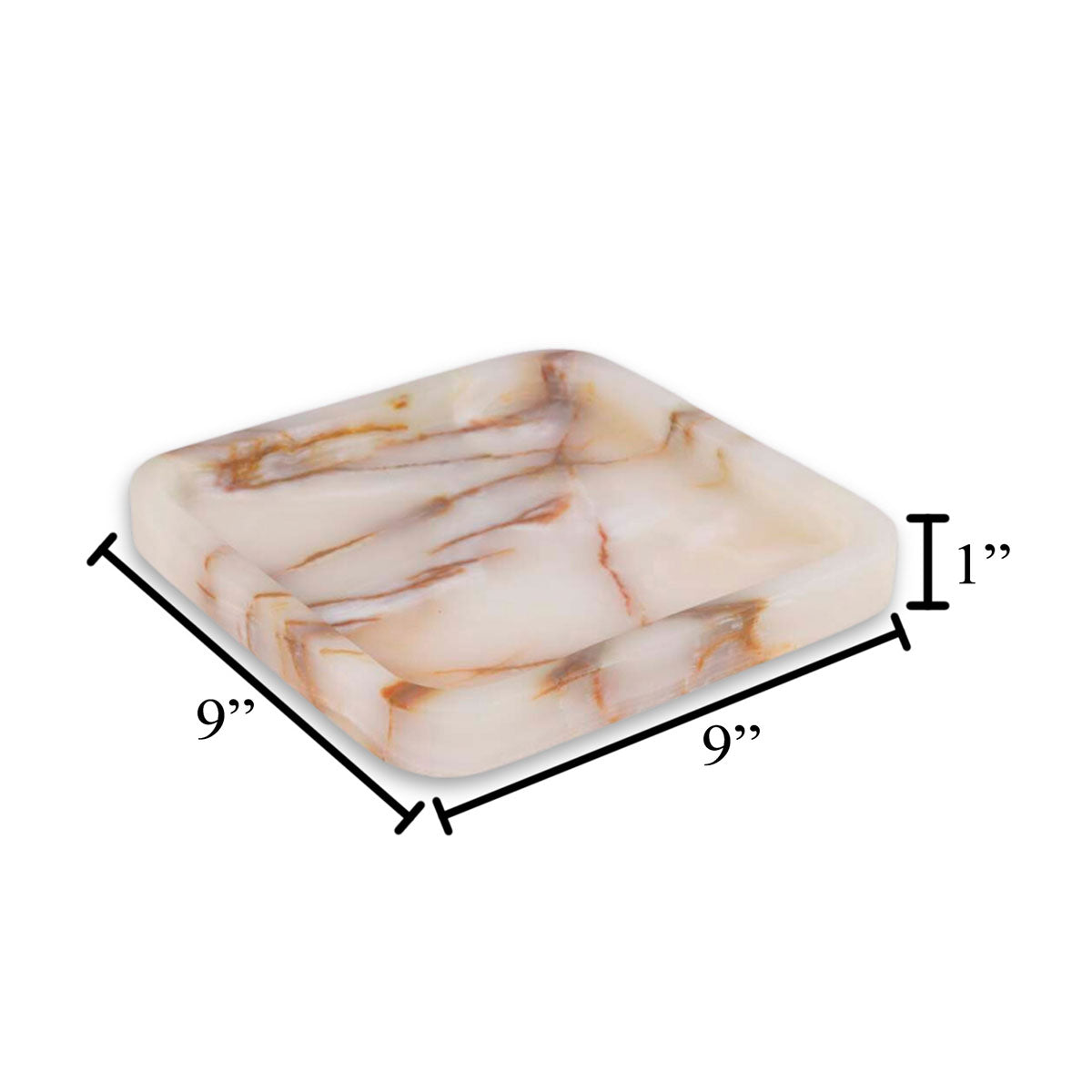 Genuine Marble Catch-All Tray
