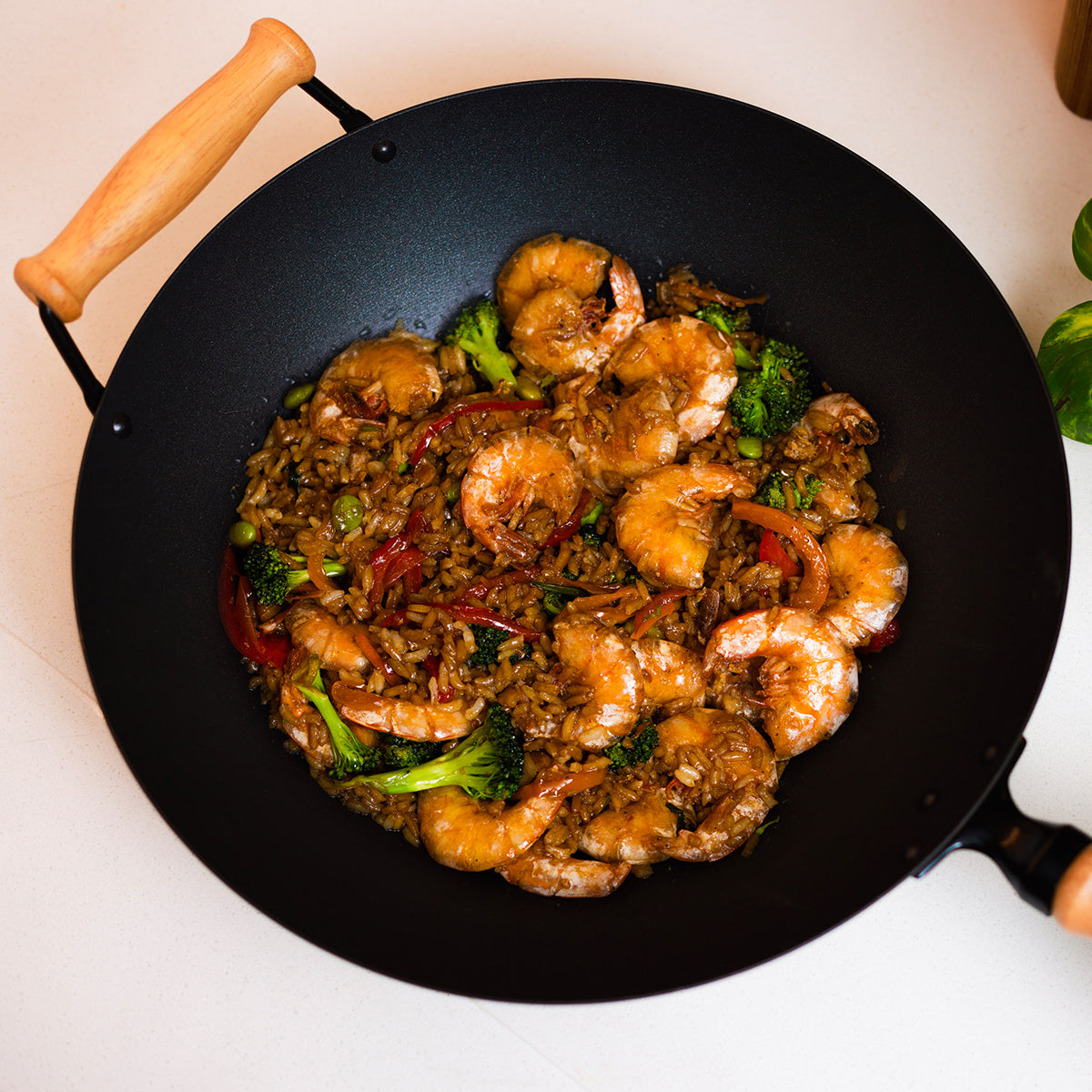 10-Piece 14'' Nonstick Wok Set