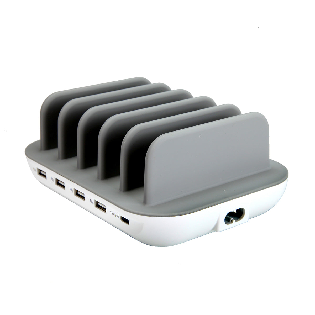 5 Device Charging Station with Cables