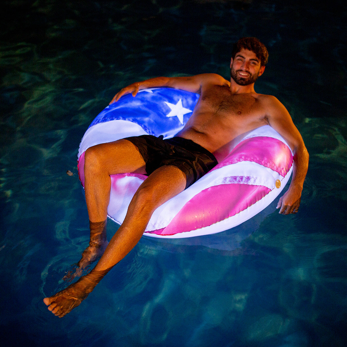Patriotic 42'' LED Inflatable Tube