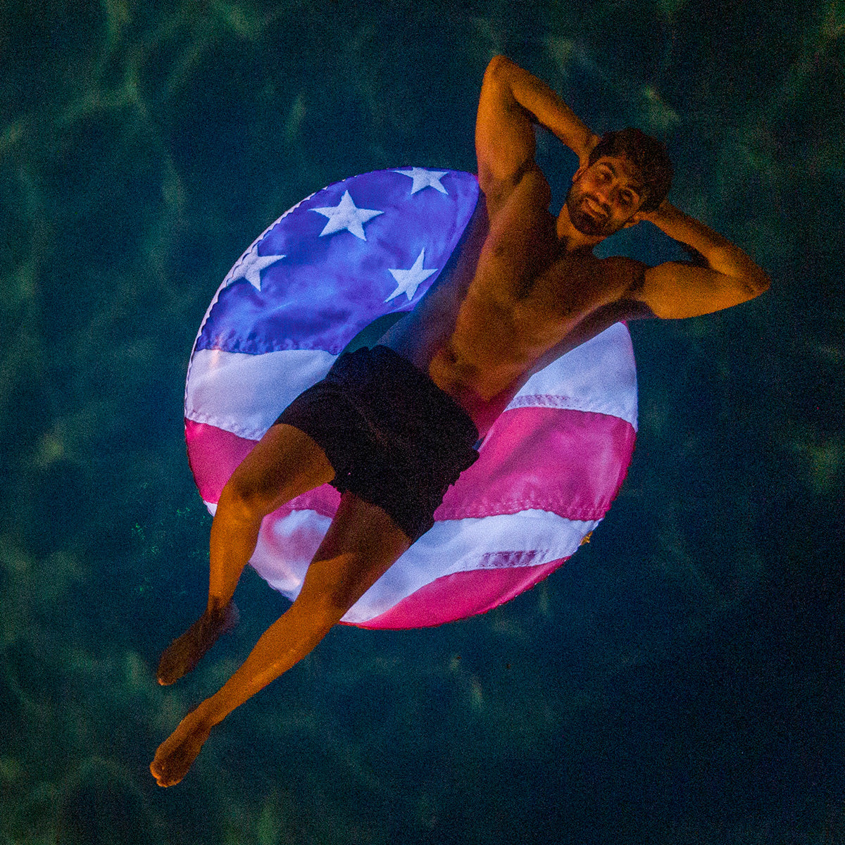 Patriotic 42'' LED Inflatable Tube