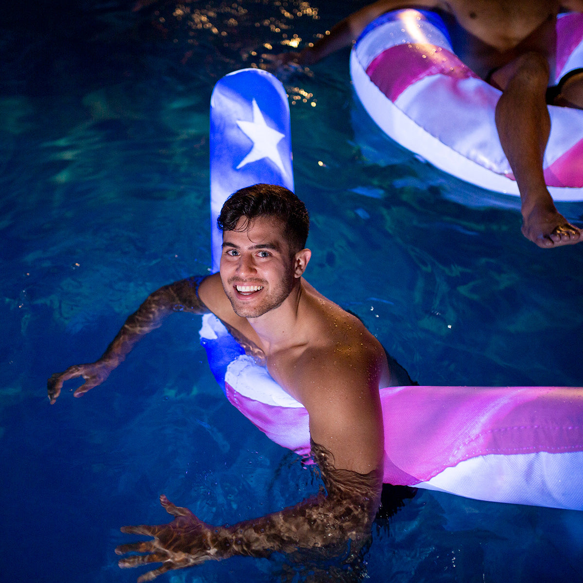 Patriotic Giant LED Noodle
