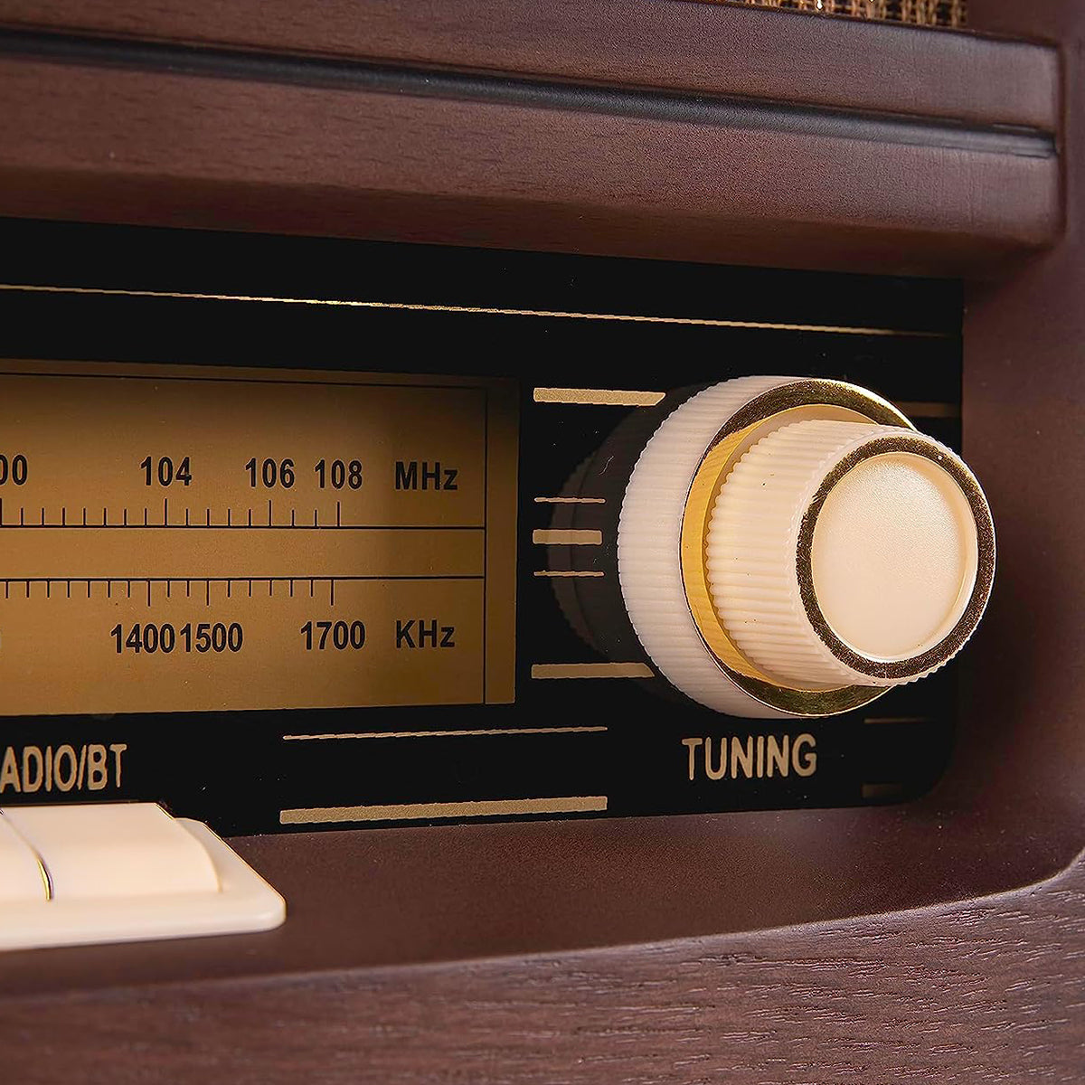 Vintage Bluetooth Radio and Wireless Charger