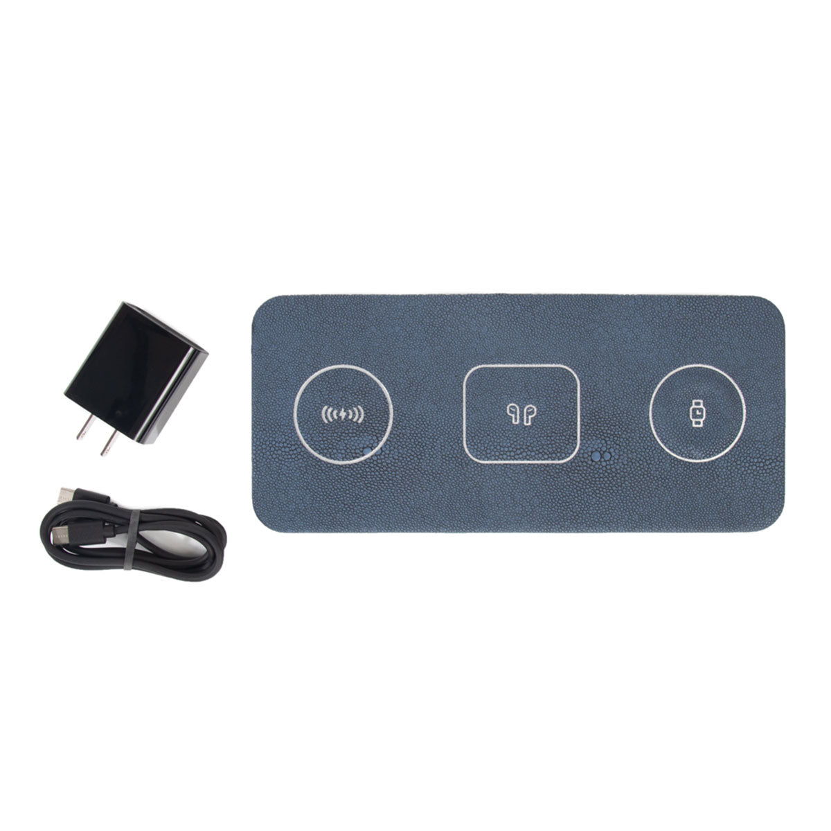 Brouk & Co Ace 3 in 1 Portable Wireless Fast Charging Pad