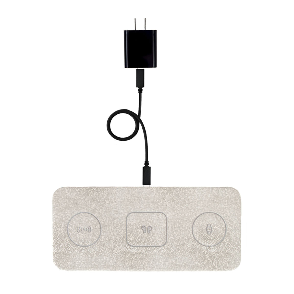 Brouk & Co Ace 3 in 1 Portable Wireless Fast Charging Pad