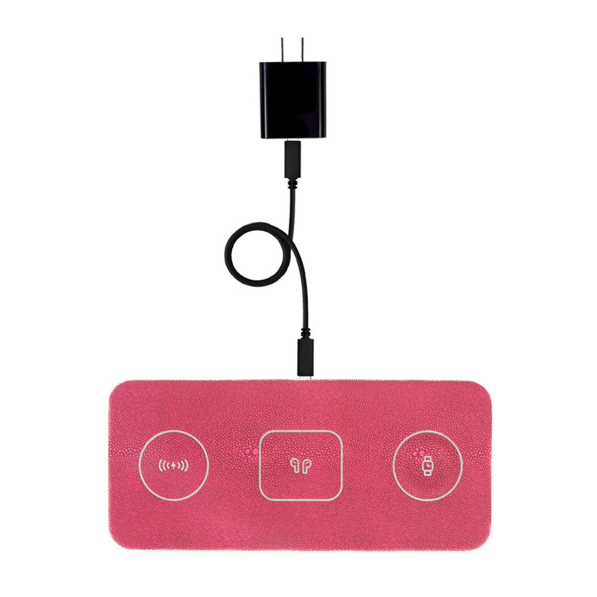 Brouk & Co Ace 3 in 1 Portable Wireless Fast Charging Pad