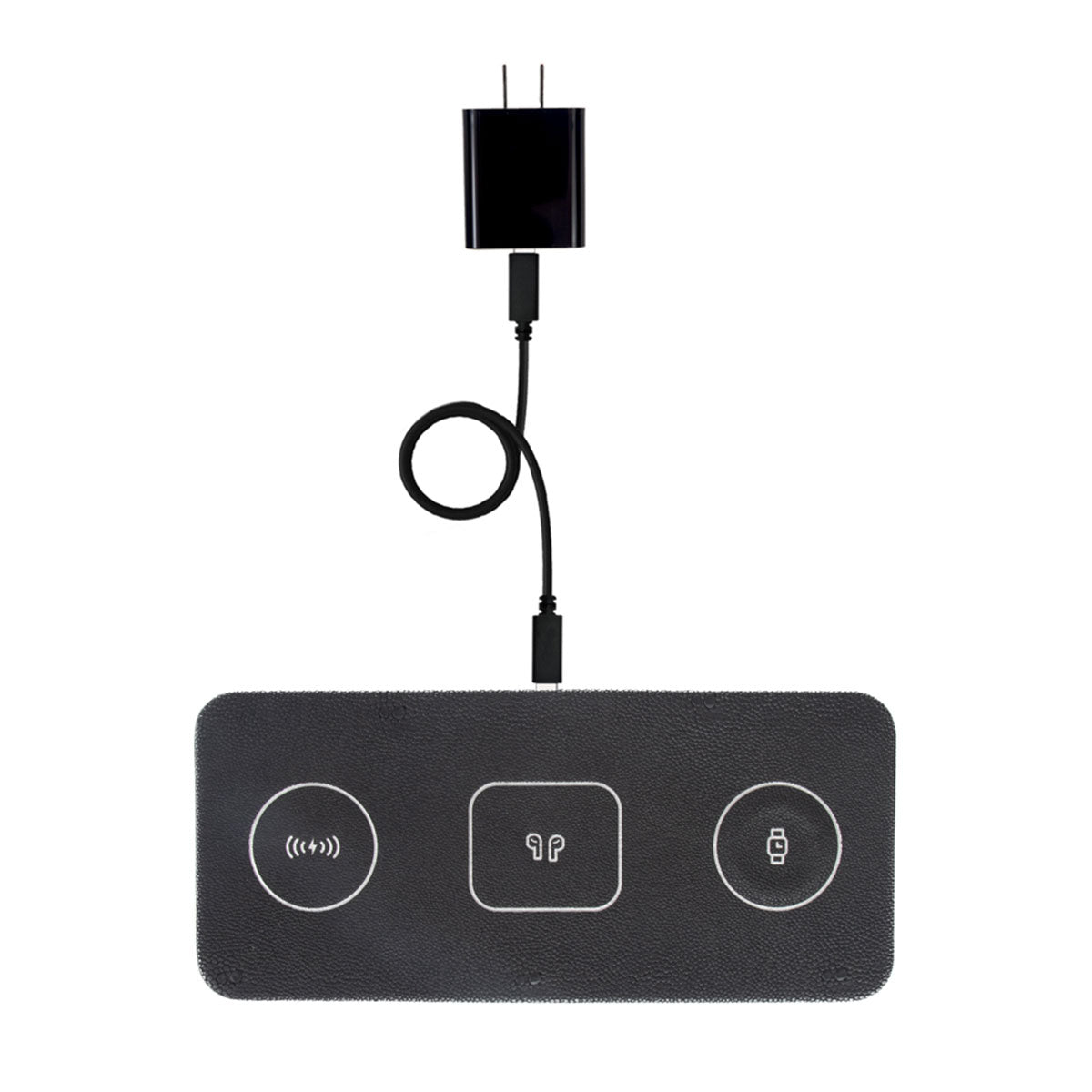 Brouk & Co Ace 3 in 1 Portable Wireless Fast Charging Pad