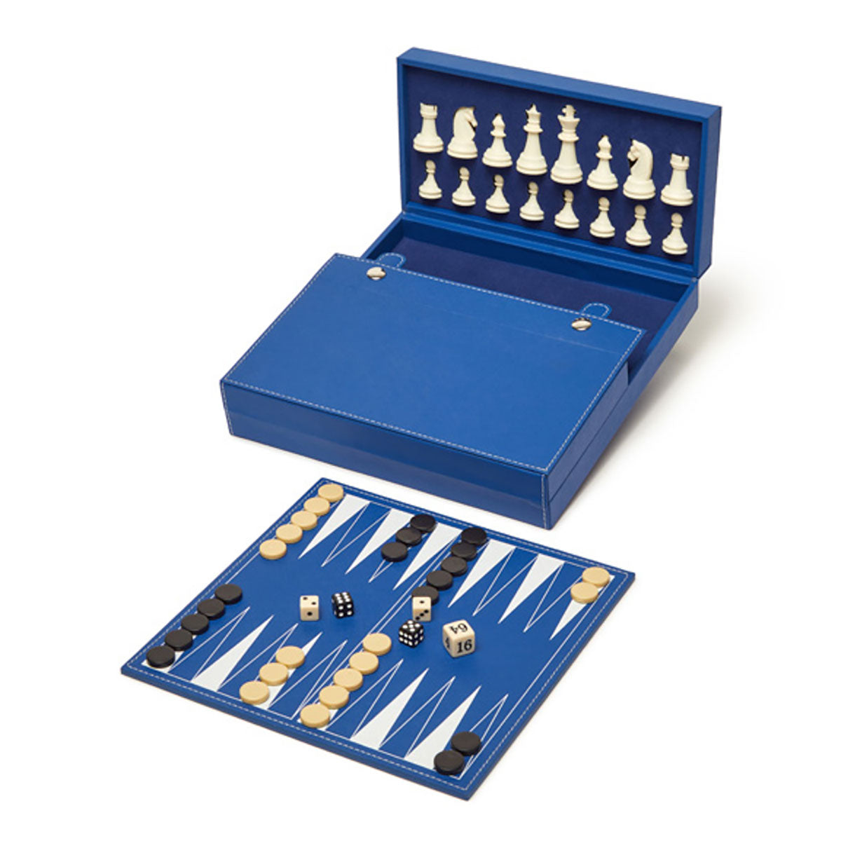 Brouk & Co Bryson Backgammon and Chess Set
