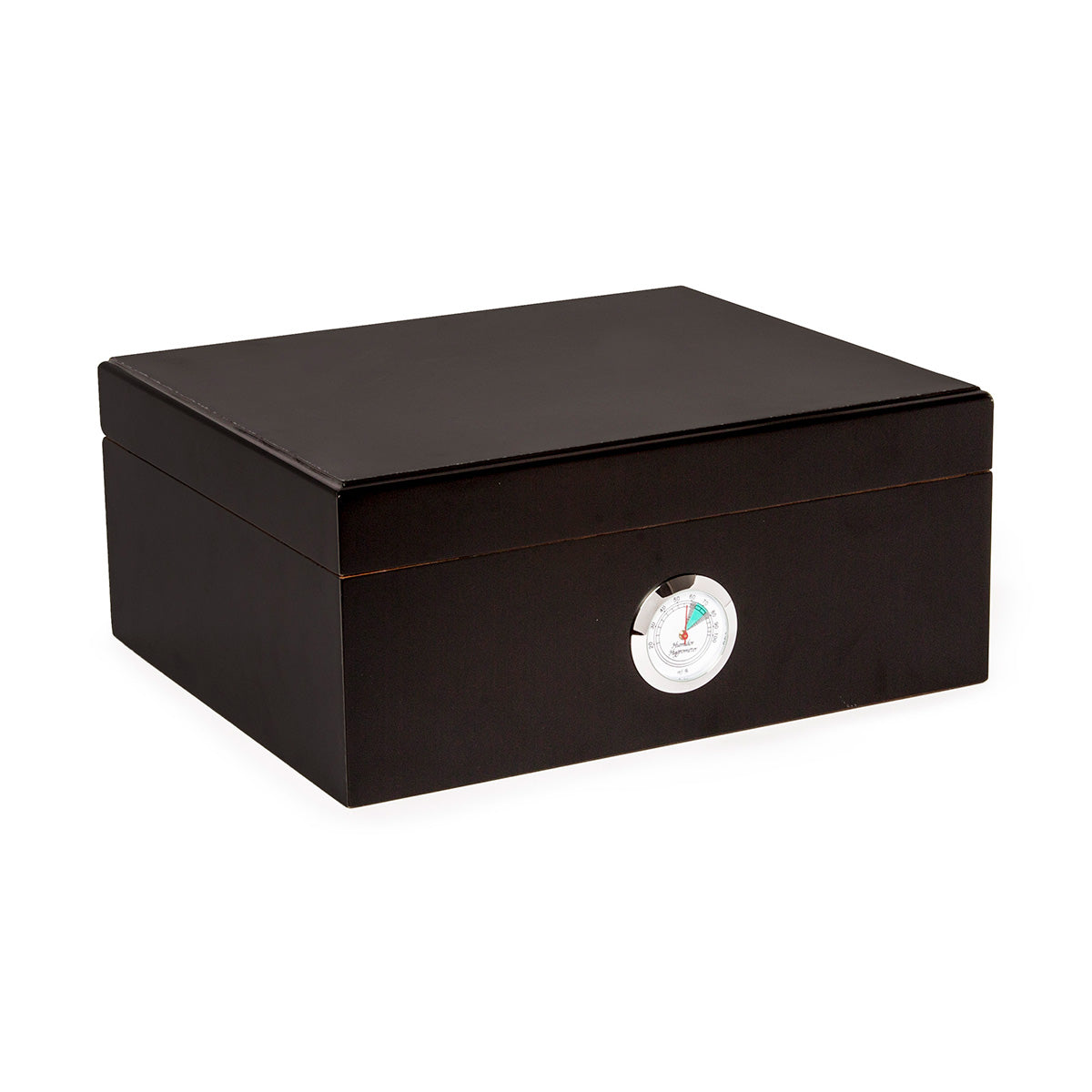 Brouk & Co Matte Black Cigar Humidor Gift Set